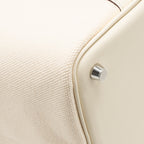 Hermes Cargo Picotin 18 Lock Bag Toile Canvas / Swift Nata SHW