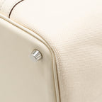 Hermes Cargo Picotin 18 Lock Bag Toile Canvas / Swift Nata SHW