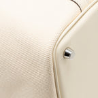 Hermes Cargo Picotin 18 Lock Bag Toile Canvas / Swift Nata SHW