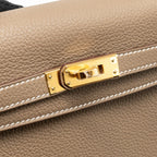 Hermes Kelly 25 Togo Etoupe GHW