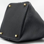 Hermes Picotin 18 Lock Bag Clemence Black GHW