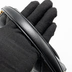 CHANEL 24K TOP HANDLE MESSENGER BAG WITH REMOVABLE CHAIN CAVIAR BLACK GHW(MICROCHIP)