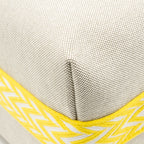 Hermes Bride-a-Brac Case, Large Model Canvas Jaune Citron SHW