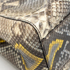 Fendi small peekaboo Iconic Petite natural Python multicoloured SHW