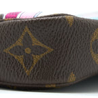LOUIS VUITTON VIVIENNE HOLIDAYS MINI POCHETTE ACCESSORIES MONOGRAM CANVAS/MULTICOLOR GHW