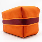 Hermes Bride-a-Brac Case, Large Model Canvas Orange Feu SHW