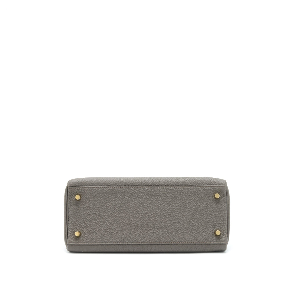 Hermes Kelly 28 Togo 8F Gris Etain GHW