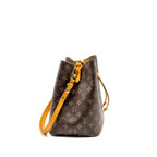 Louis Vuitton Neo Noe MM Monogram Canvas Yellow GHW