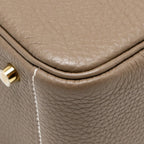Hermes mini lindy clemence etoupe GHW
