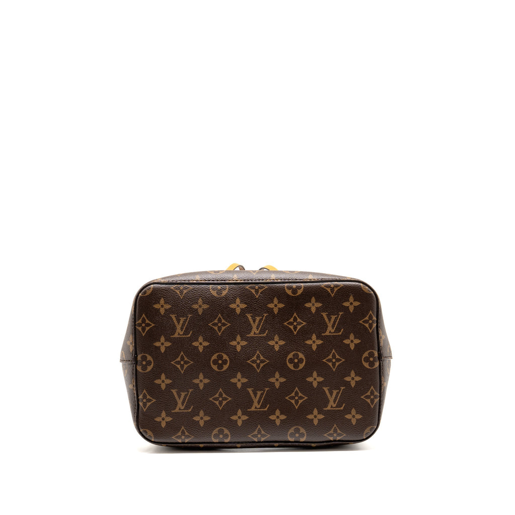 Louis Vuitton Neo Noe MM Monogram Canvas Yellow GHW