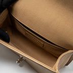 CHANEL SMALL BOY BAG CAVIAR LIGHT BEIGE SHW
