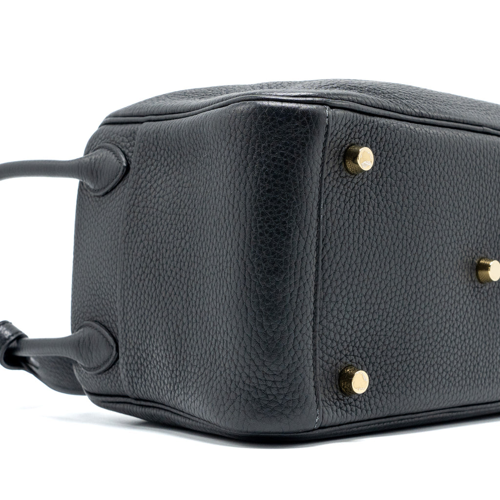 Hermes Lindy 26 Clemence Black GHW