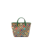Gucci Children’s GG Ranch Tote Bag GG Supreme Canvas/Leather Beige/Ebony/Green SHW