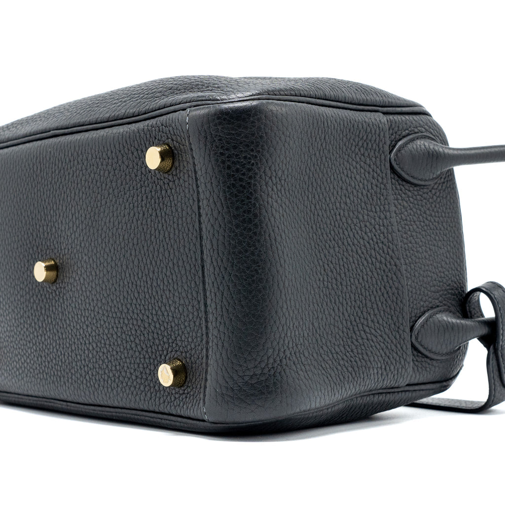 Hermes Lindy 26 Clemence Black GHW