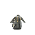 BALENCIAGA MINI CITY BAG GREY WITH GHW