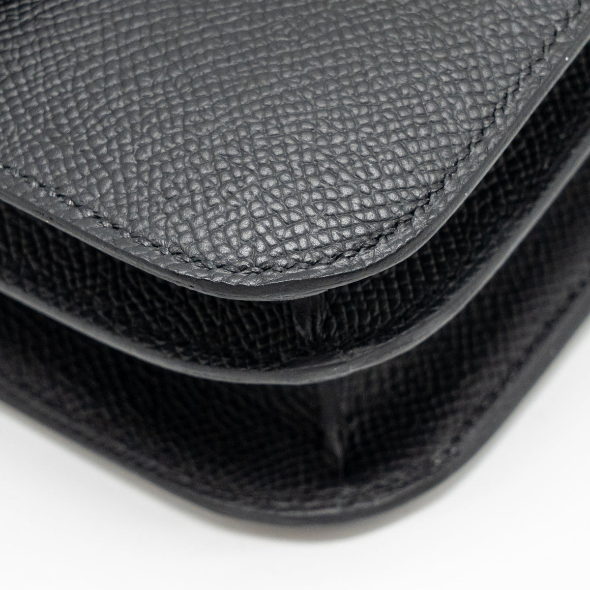 Hermes Mini Constance epsom black GHW