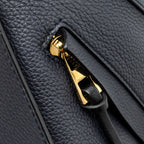 LOEWE MEDIUM HAMMOCK BAG GRAINED CALFSKIN DARK BLUE GHW