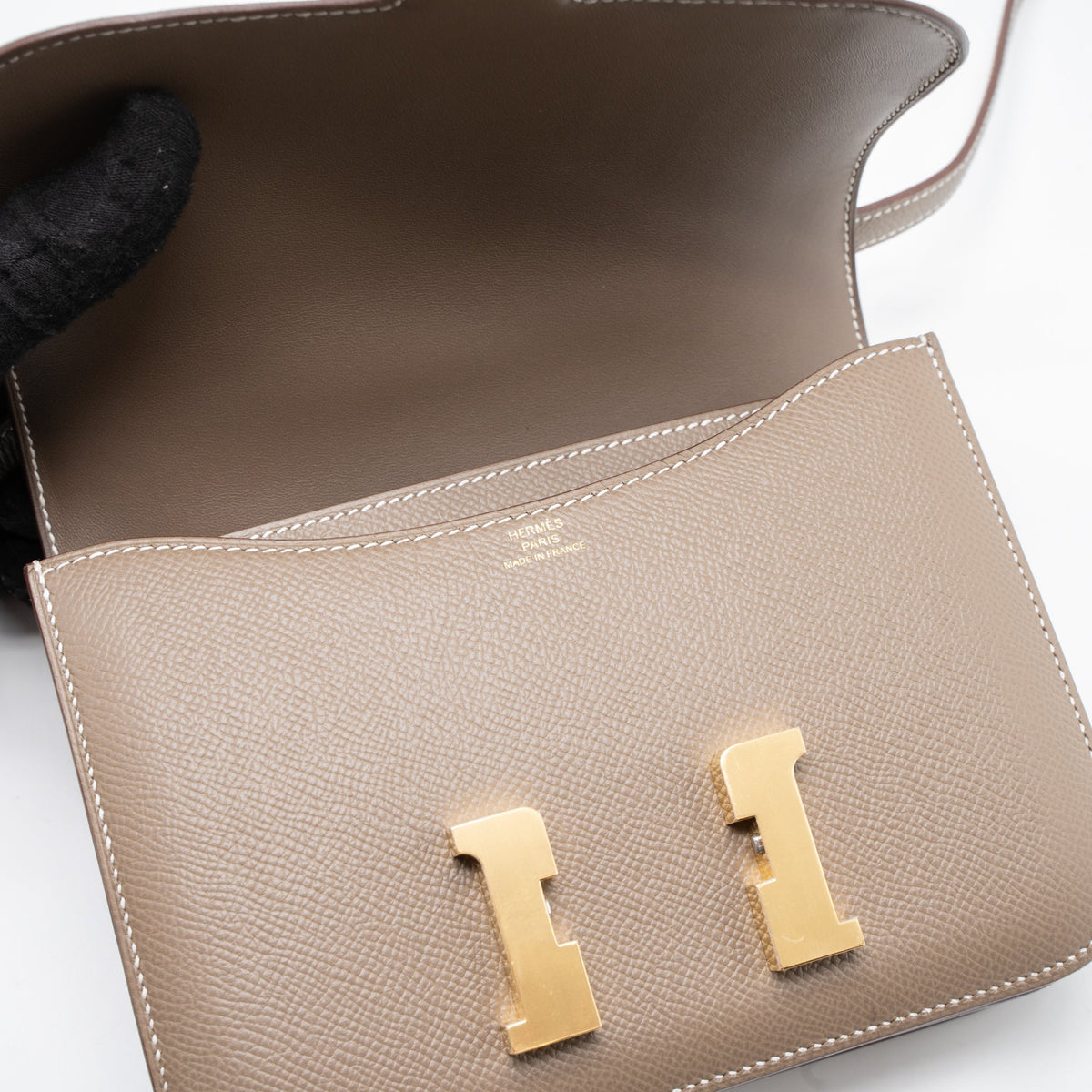 Hermes Constance Mini Epsom Etoupe GHW (New Version)