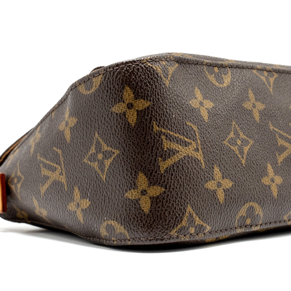 LOUIS VUITTON VINTAGE MINI LOOPING SHOULDER BAG MONOGRAM CANVAS GHW
