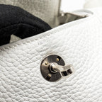 HERMES MINI LINDY CLEMENCE NEW WHITE SHW