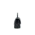 CHANEL 21K SMALL COCO HANDLE 24CM CAVIAR BLACK LGHW