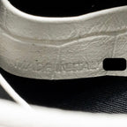BALENCIAGA MINI LE CAGOLE SHOULDER BAG CROC-EMBOSSED CALFSKIN WHITE SHW