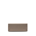 Hermes Kelly 28 Epsom 8F Gris Etain SHW