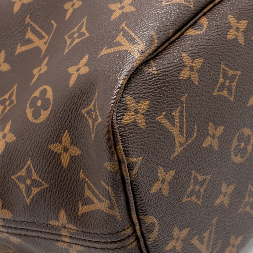 Louis Vuitton Neverfull MM Monogram Canvas/Leather GHW