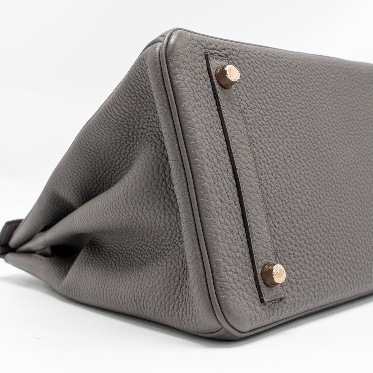 Hermes Birkin 30 Togo Gris Etain RGHW