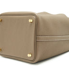 Hermes Picotin 18 Clemence Etoupe GHW