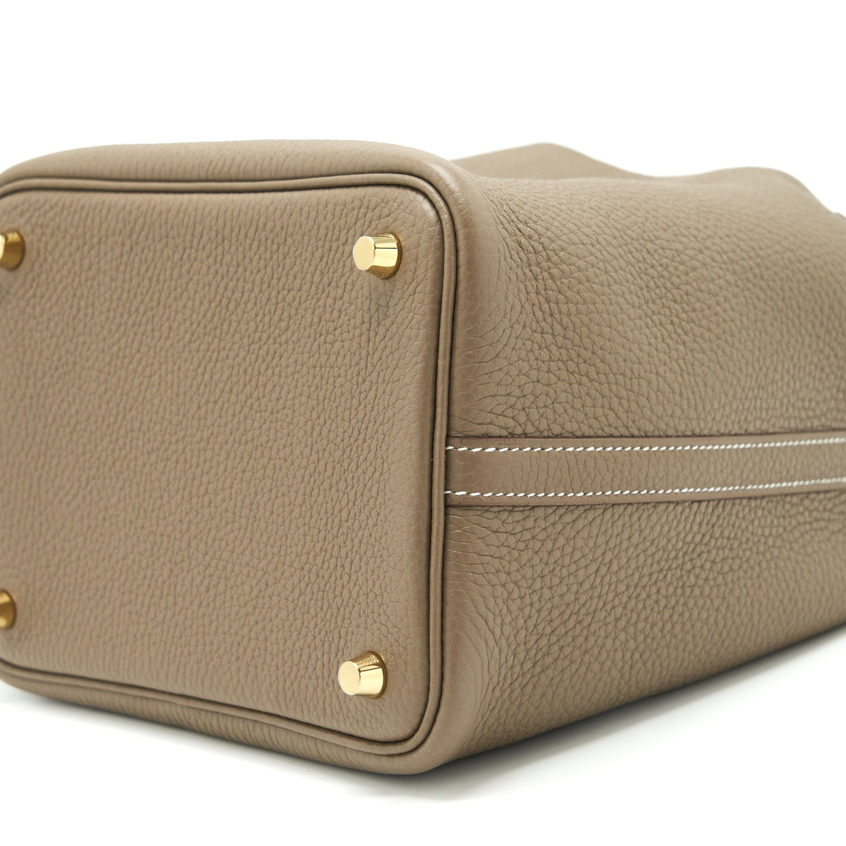 Hermes Picotin 18 Clemence Etoupe GHW