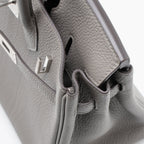HERMES BIRKIN 25 TOGO GRIS MEYER SHW