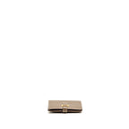 Hermes Bearn Compact Wallet Epsom Etoupe GHW
