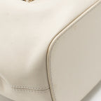 Bvlgari Serpenti Forever Bucket Bag Calfskin White/Green LGHW