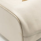 Bvlgari Serpenti Forever Bucket Bag Calfskin White/Green LGHW