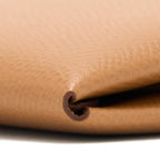 Hermes Calvi Duo Card Holder Epsom Gold SHW