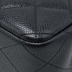 CHANEL CLASSIC JUMBO DOUBLE FLAP BAG CAVIAR BLACK LGHW