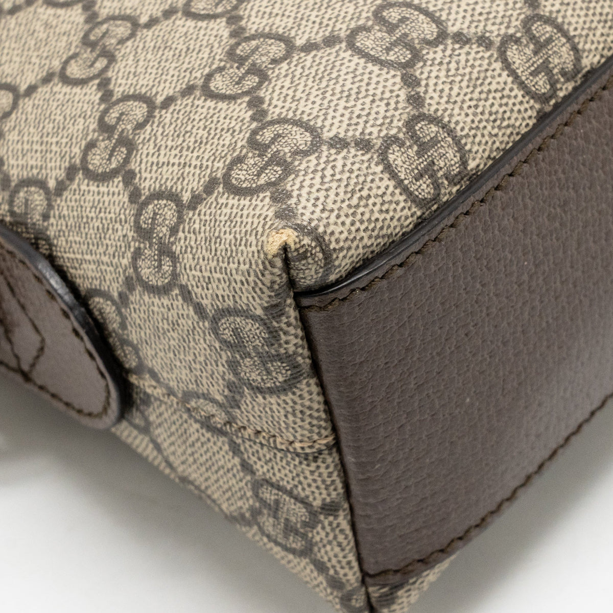 Gucci Small Ophidia Bag GG Supreme Canvas/Leather Beige/Ebony/Brown GHW