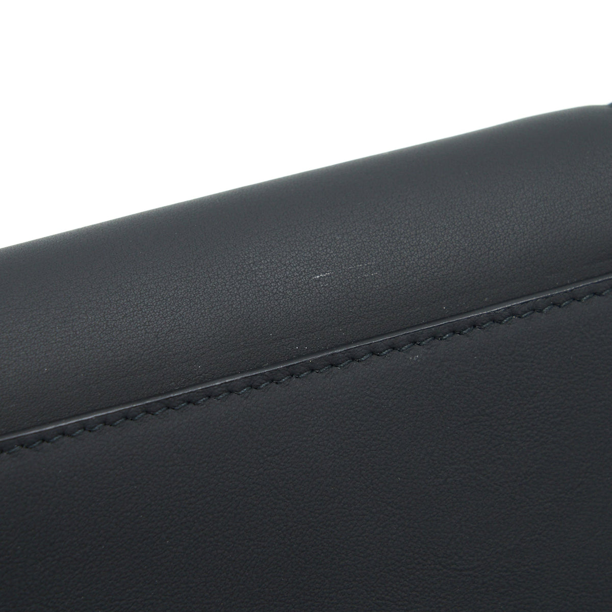 DIOR SADDLE WALLET WITH CHAIN CALFSKIN SO BLACK