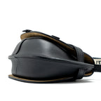 LOEWE MINI GATE DUAL BAG CALFSKIN BLACK GHW