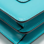 Bvlgari Serpenti Forever Shoulder Bag Calfskin Turquoise LGHW