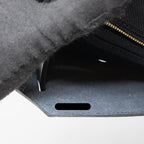 HERMES HERBAG ZIP 31 BAG CANVAS/HUNTER BLACK GHW