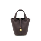 Hermes Picotin 18 Lock Bag Rouge Sellier GHW