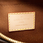 LOUIS VUITTON MULTI POCHETTE ACCESSORIES ROSE CLAIR STRAP MONOGRAM CANVAS GHW
