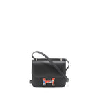 Hermes Constance Mini Marble Lock Swift Black/Multicolour SHW