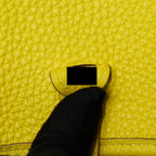 Hermes Mini Evelyne Clemence Lime/Lime SHW