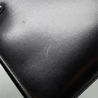 HERMES KELLY 25 BOX BLACK GHW