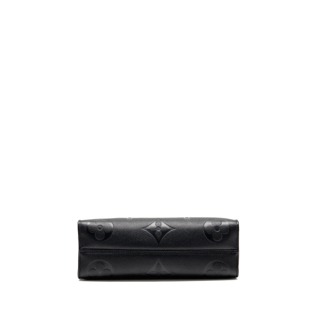 Louis Vuitton OnTheGo East West Monogram Empreinte Leather Black GHW