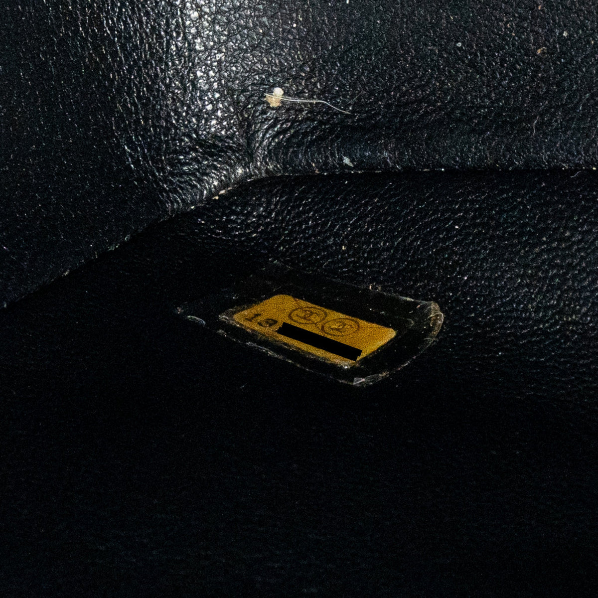 CHANEL CLASSIC JUMBO SINGLE FLAP BAG CAVIAR BLACK SHW
