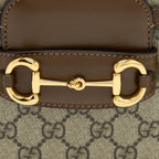 GUCCI HORSEBIT 1955 SHOULDER BAG GG SUPREME GHW